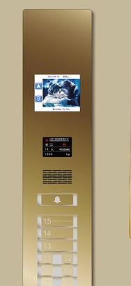 电梯多媒体显示应用